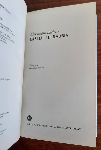 Castelli di rabbia - di Alessandro Baricco - 2003