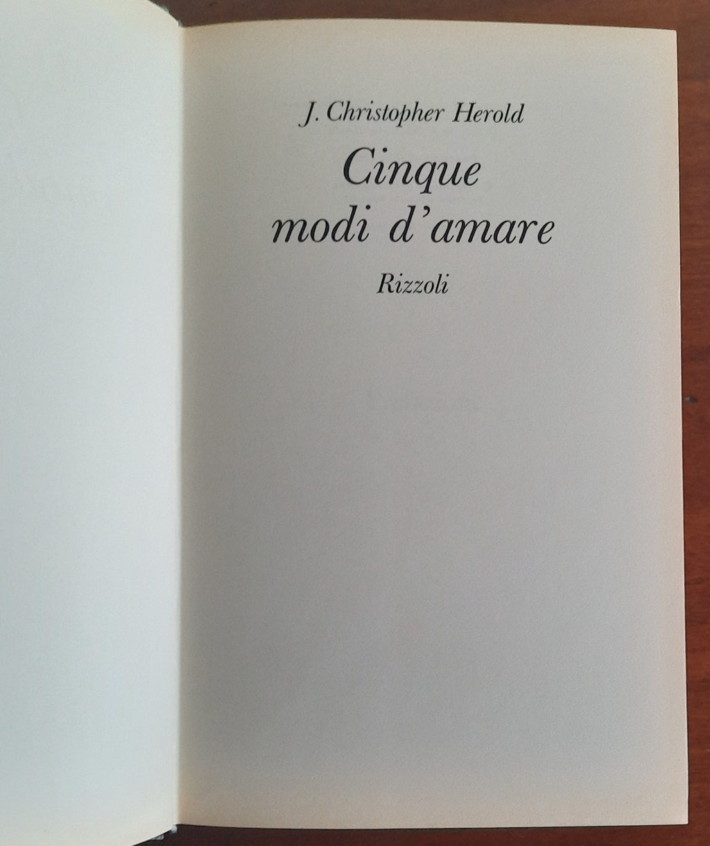 Cinque modi d’amare - Libreria Biellese