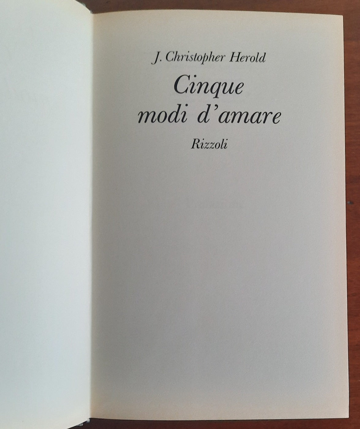 Cinque modi d’amare - Libreria Biellese