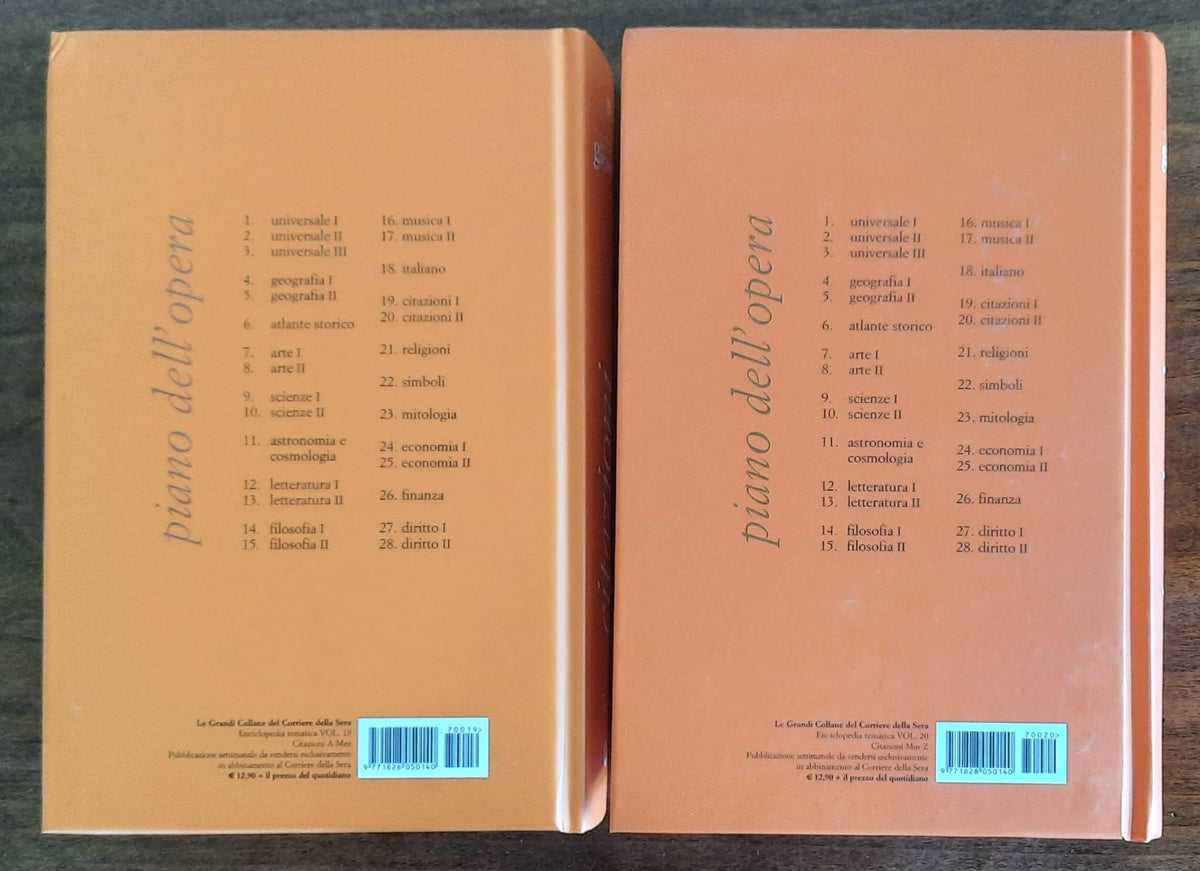 Citazioni. Detti, frasi e massime celebri, aneddoti e aforismi organizzati per temi - 2 vol. - Libreria Biellese