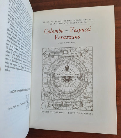 Colombo - Vespucci - Verazzano. Prime relazioni di navigatori italiani sulla scoperta dell’America