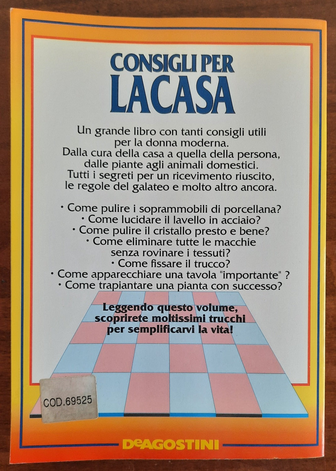 Consigli per la casa - De Agostini - Libreria Biellese