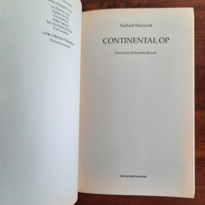 Continental Op - Mondadori