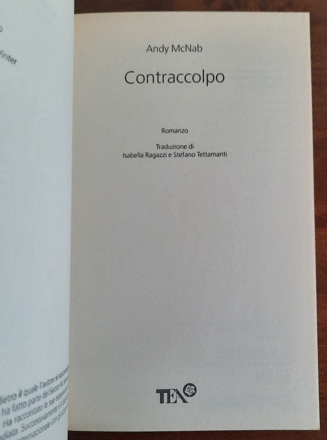 Contraccolpo. Una missione per l’ex comandante SAS Nick Stone - Libreria Biellese