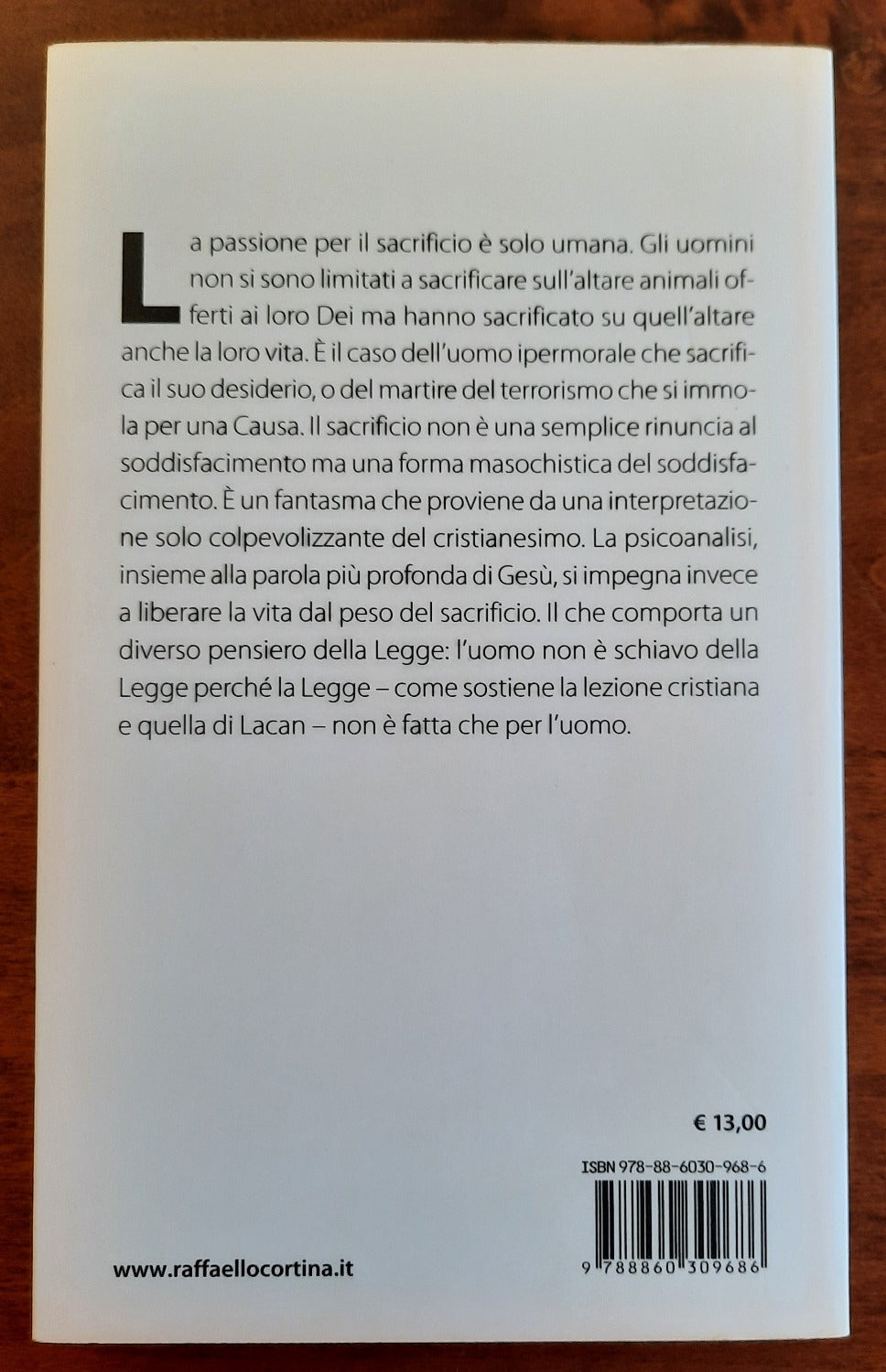 Contro il sacrificio. Al di là del fantasma sacrificale - Libreria Biellese