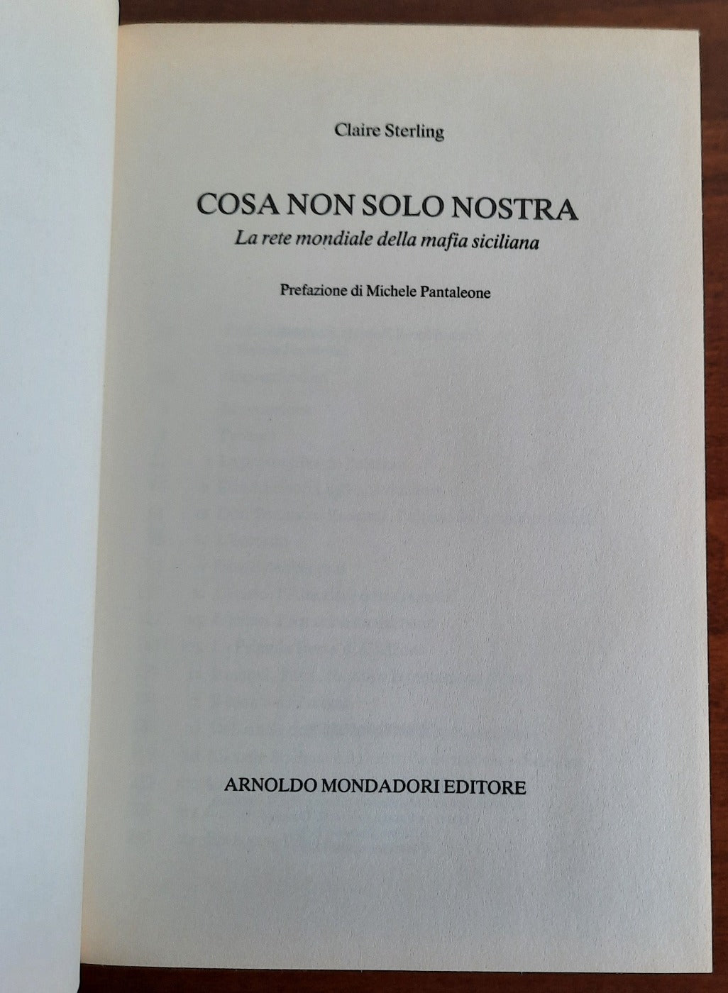 Cosa non solo nostra. La rete mondiale della mafia siciliana