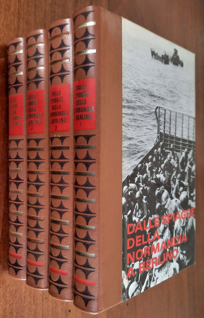 Dalle spiagge della Normandia a Berlino - 4 volumetti - Ed. Ferni - 1974