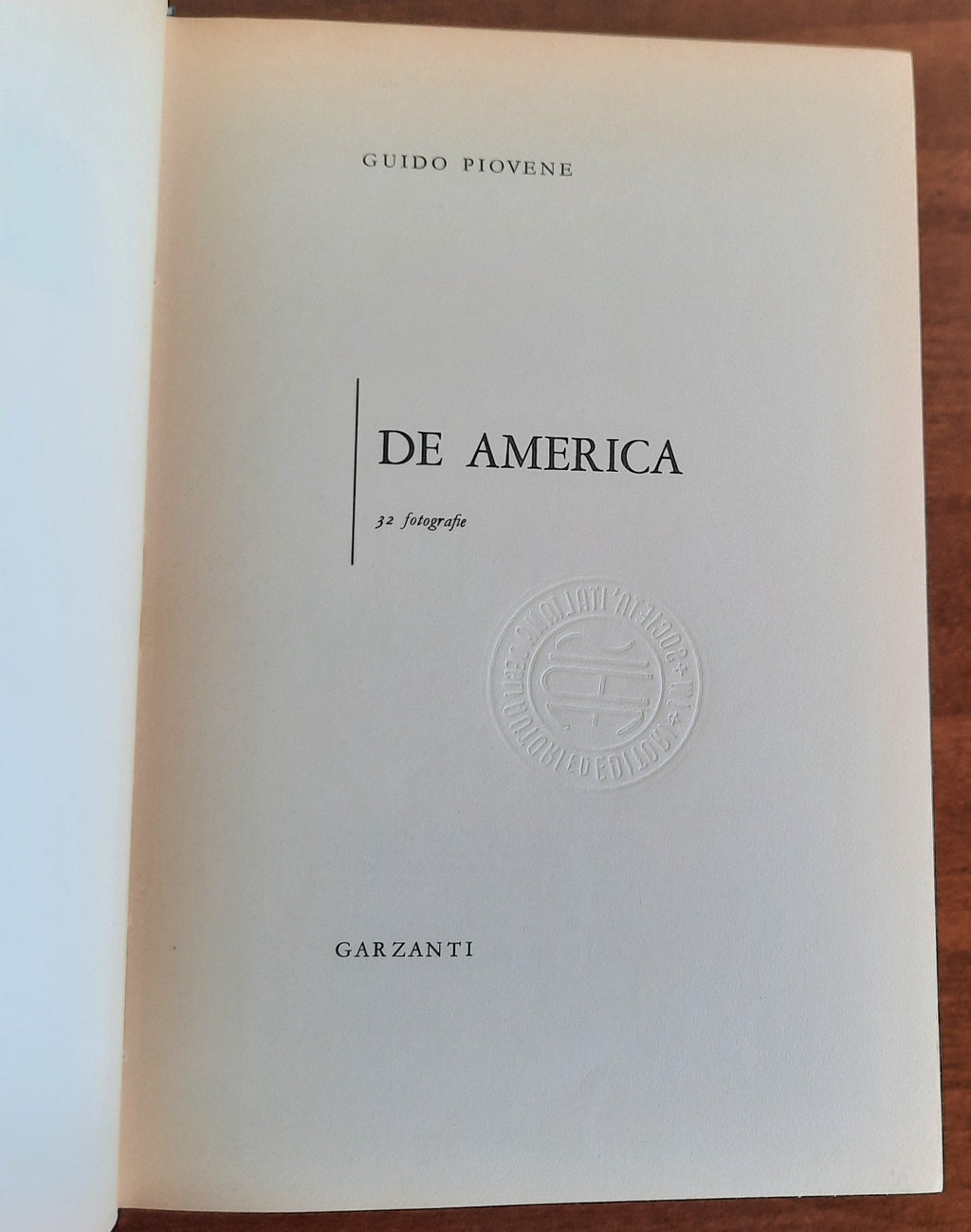 De America - Guido Piovene - Libreria Biellese