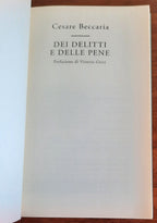 Dei delitti e delle pene - di Cesare Beccaria - 2010 - Libreria Biellese