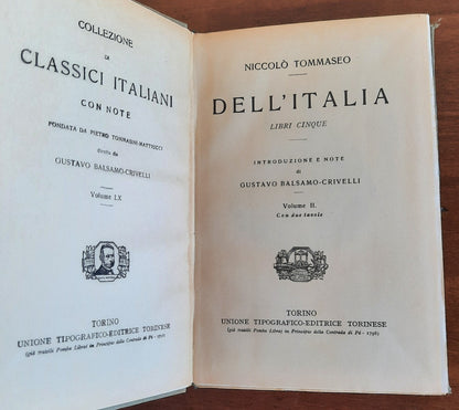 Dell’ Italia ( Libri Cinque ) - in 2 vol.