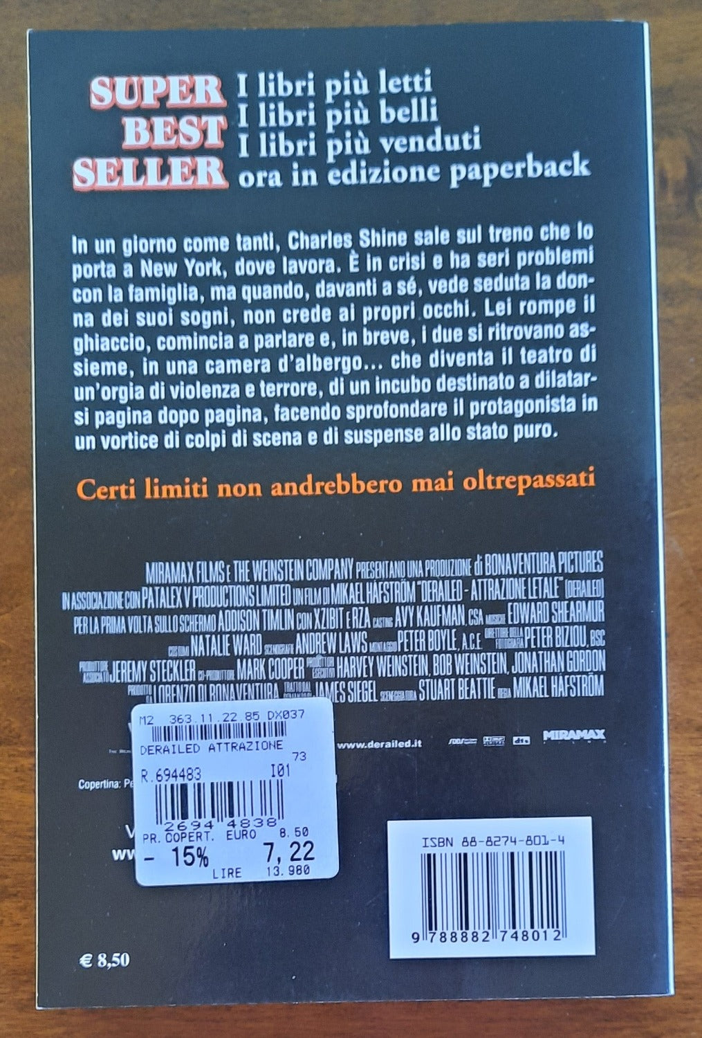 Derailed: attrazione letale (ultima corsa) - Libreria Biellese