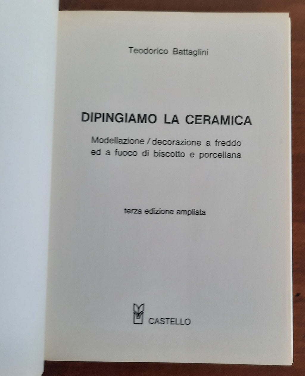 Dipingiamo la ceramica. Modellazione - decorazione a freddo e a fuoco di biscotto e porcellana - Libreria Biellese
