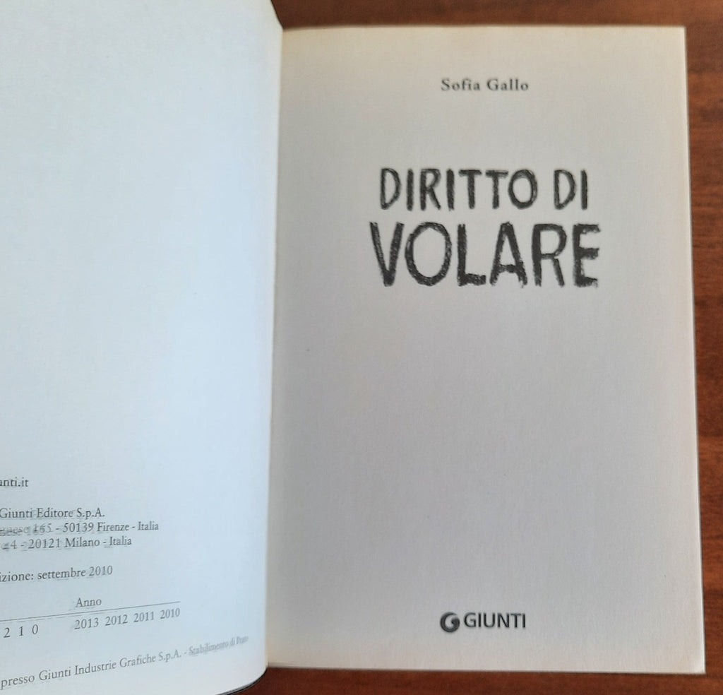 Diritto di volare - Libreria Biellese