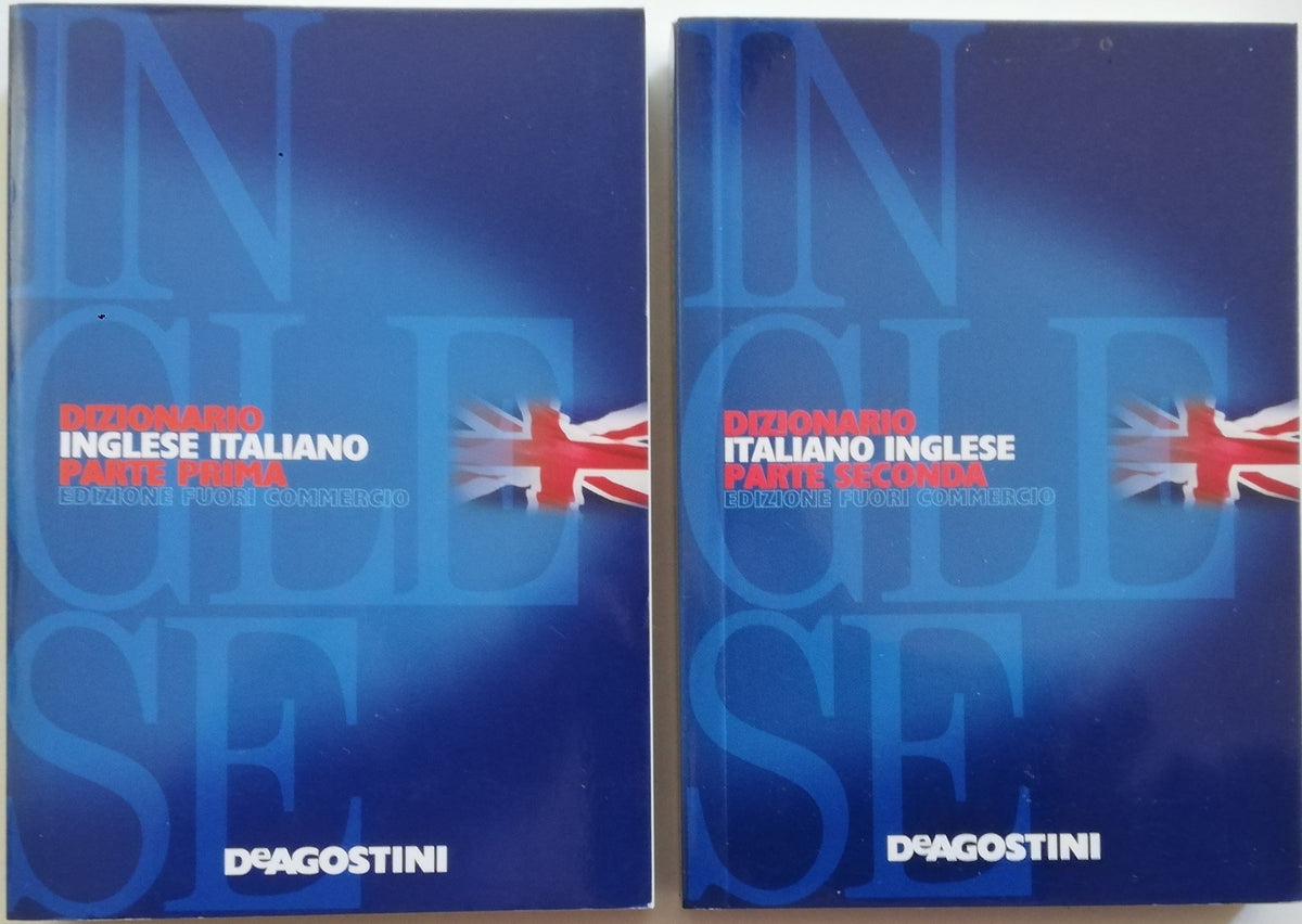 Dizionario Inglese Italiano e Italiano Inglese ( tascabili ) - De Agostini - Libreria Biellese