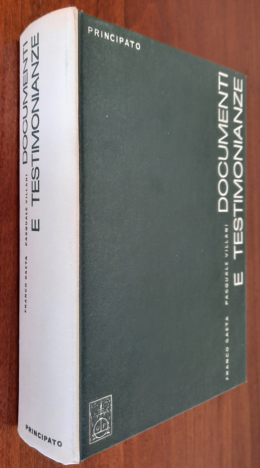 Documenti e Testimonianze. Antologia di documenti storici - Libreria Biellese