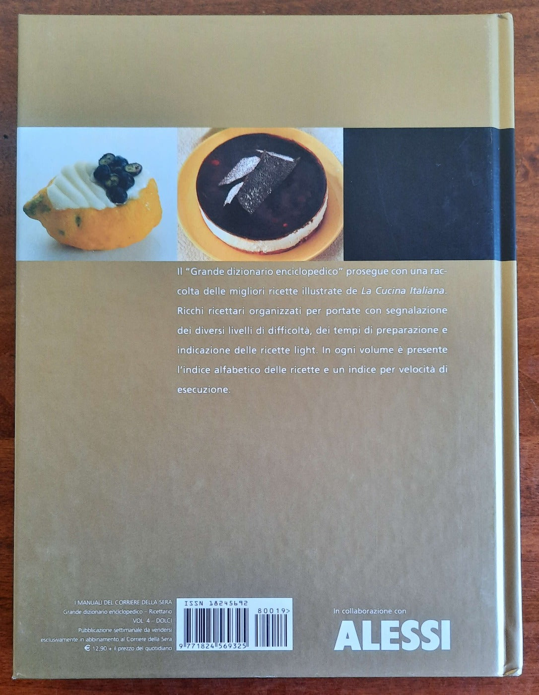 Dolci al cucchiaio, gelati e sorbetti. La cucina italiana - vol. 4 - Libreria Biellese