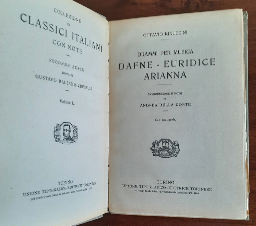 Drammi per musica. Dafne - Euridice - Arianna - Libreria Biellese