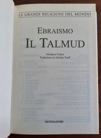 Ebraismo. Il Talmud - Mondadori