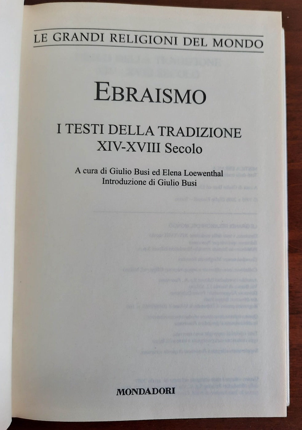 Ebraismo. I testi della tradizione III - XIII secolo e XIV - XVIII secolo (2 volumi) - Libreria Biellese