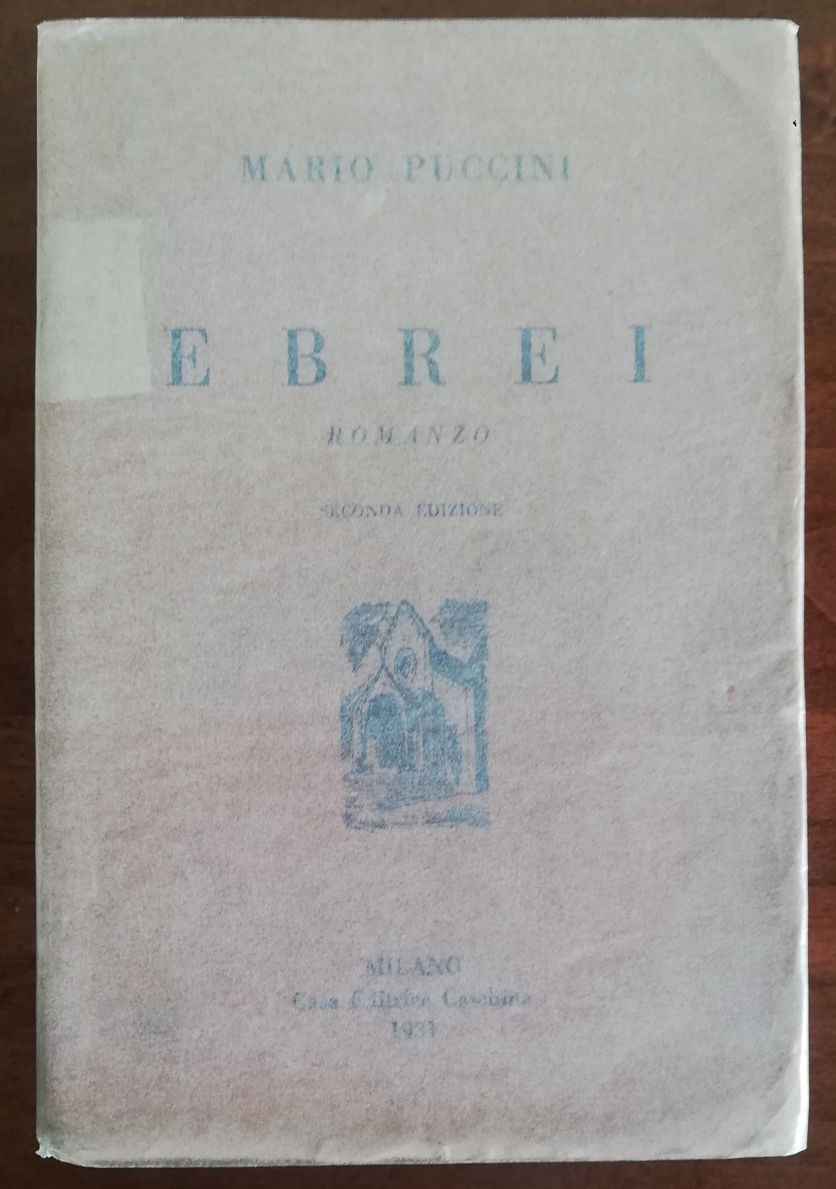 Ebrei - di Mario Puccini - Libreria Biellese