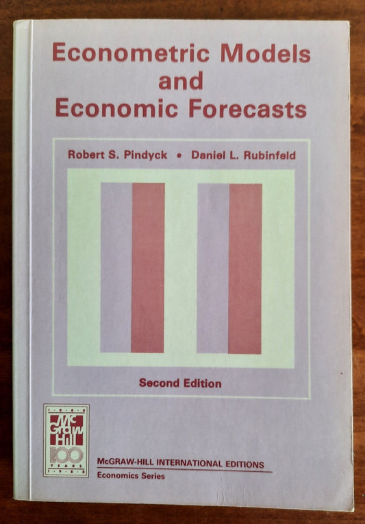 Econometric Models and Economic Forecast