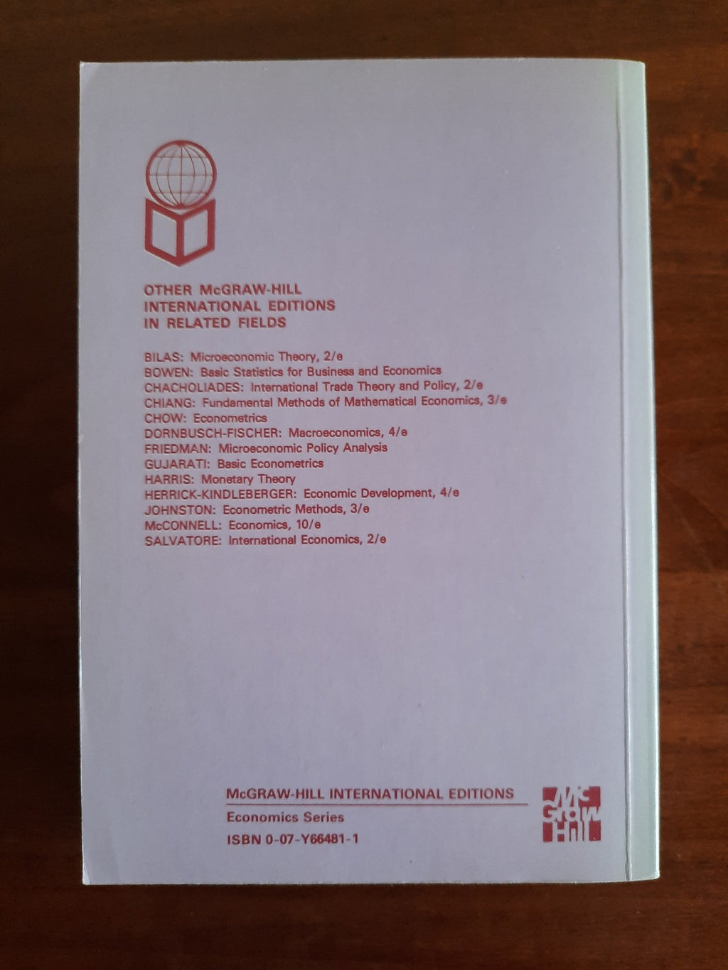 Econometric Models and Economic Forecast - Libreria Biellese