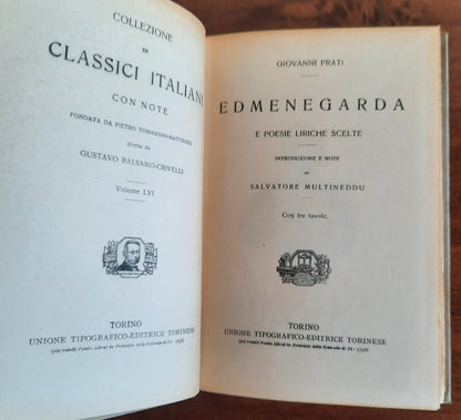 Edmenegarda e poesie liriche