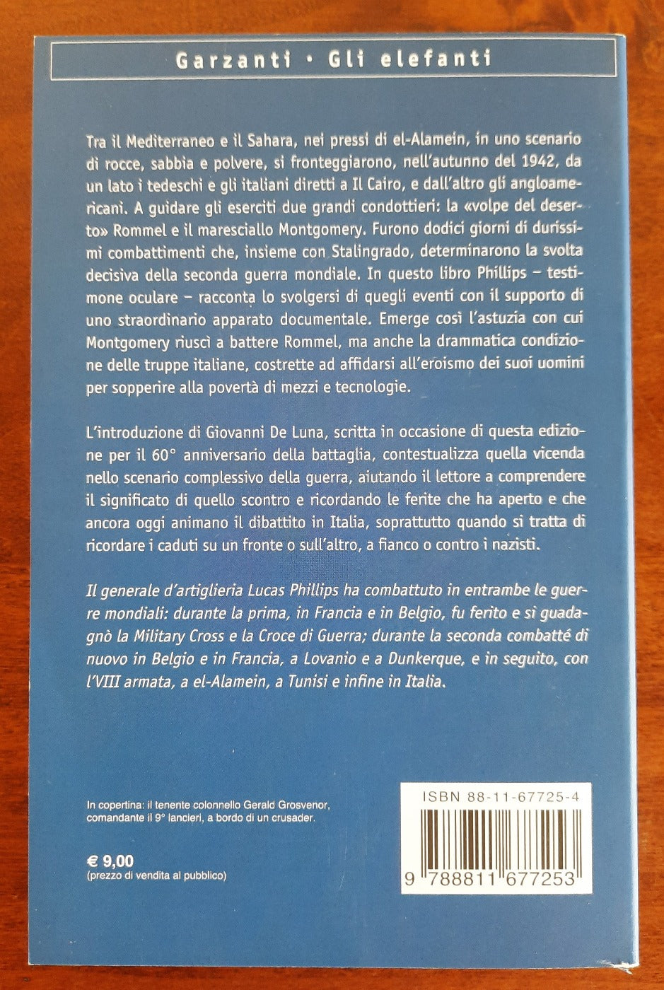 El-Alamein. A 60 anni dall’epica battaglia il resoconto di uno dei protagonisti - Libreria Biellese