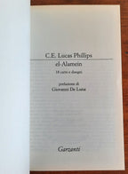 El-Alamein. A 60 anni dall’epica battaglia il resoconto di uno dei protagonisti - Libreria Biellese
