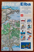 Elba. Carta turistica ed escursionistica. Sentieri costieri - Libreria Biellese