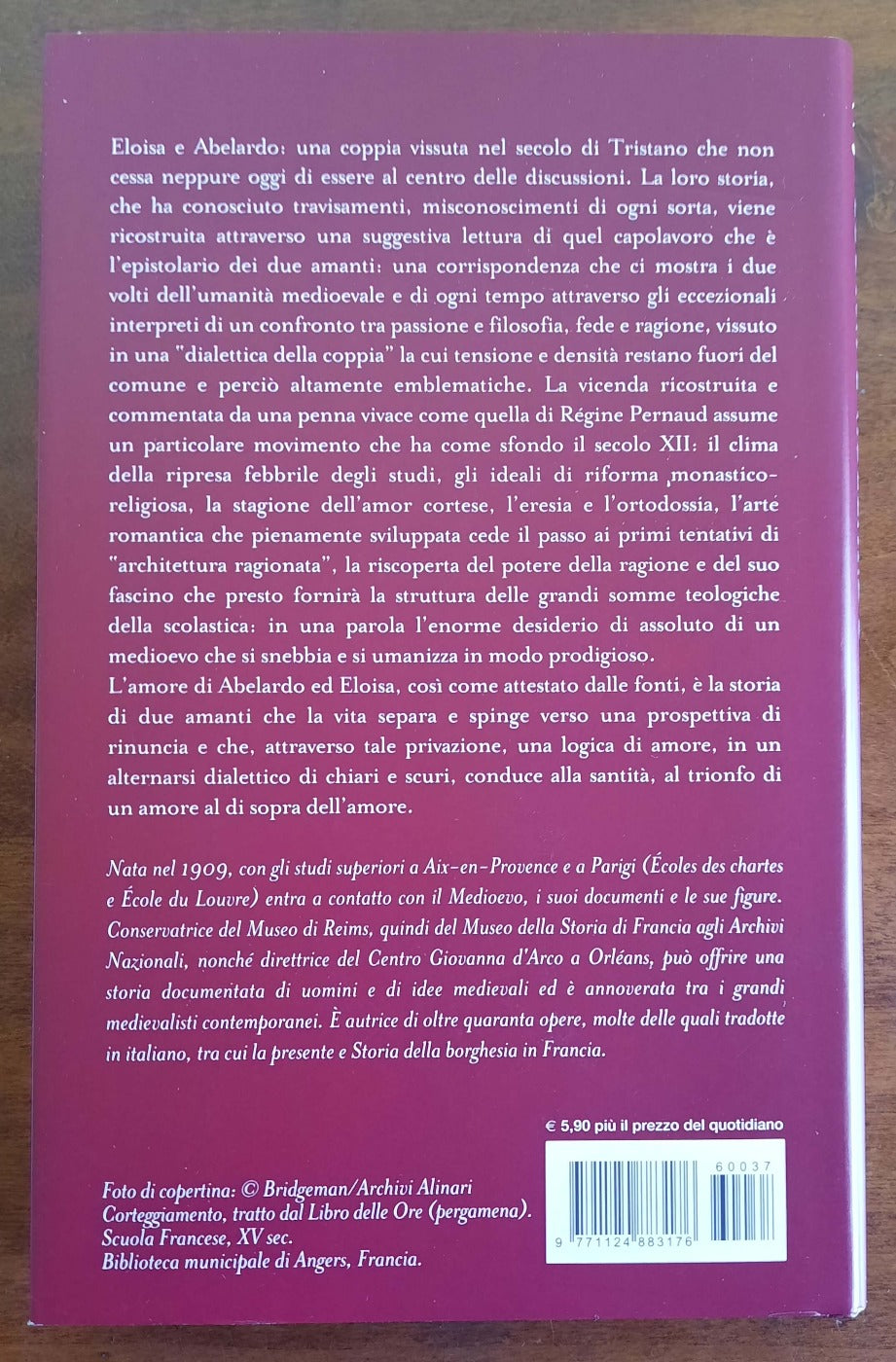 Eloisa e Abelardo - Biblioteca Storica - Libreria Biellese