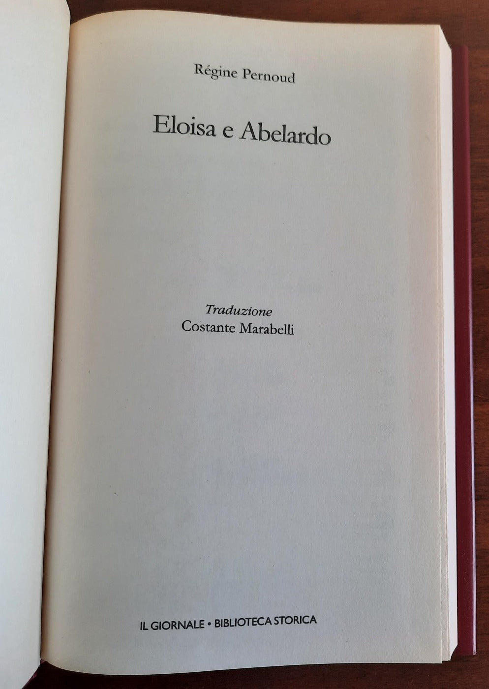 Eloisa e Abelardo - Biblioteca Storica