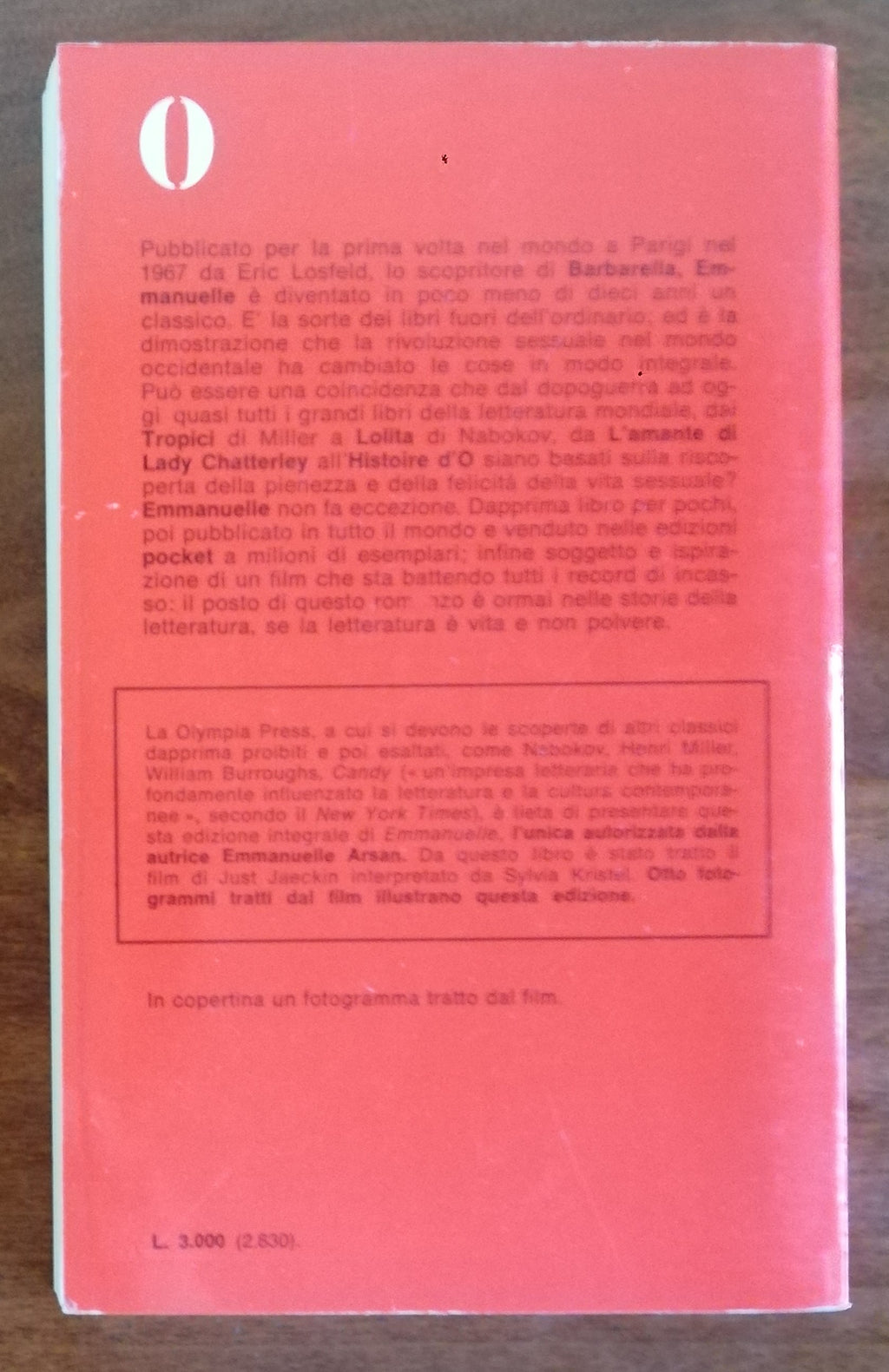 Emmanuelle. La lezione d’uomo - Libreria Biellese