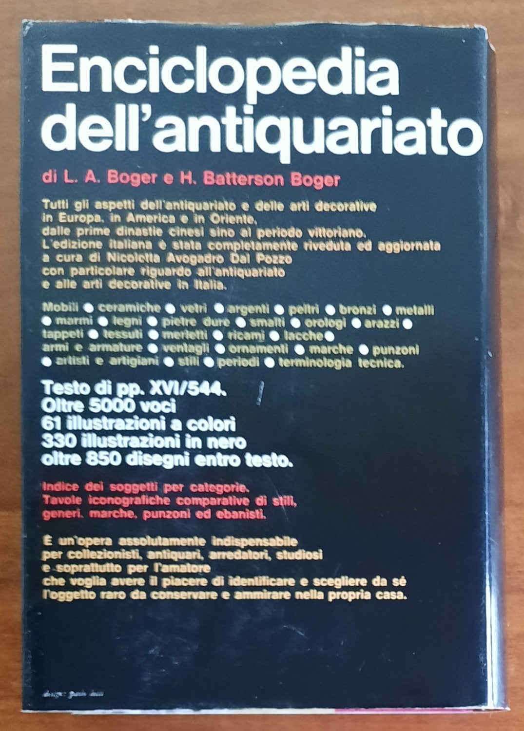 Enciclopedia dell’antiquariato