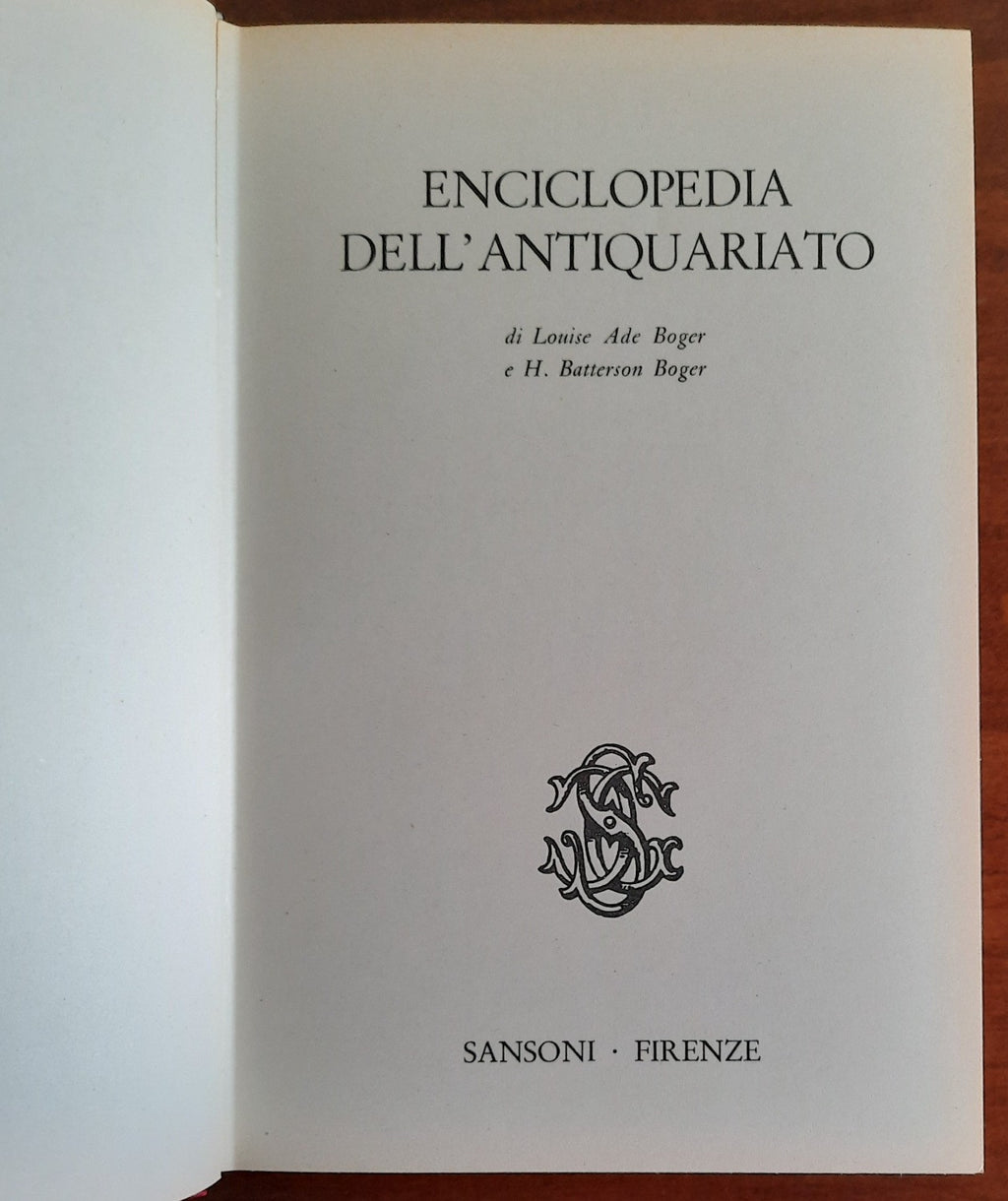 Enciclopedia dell’antiquariato - Libreria Biellese