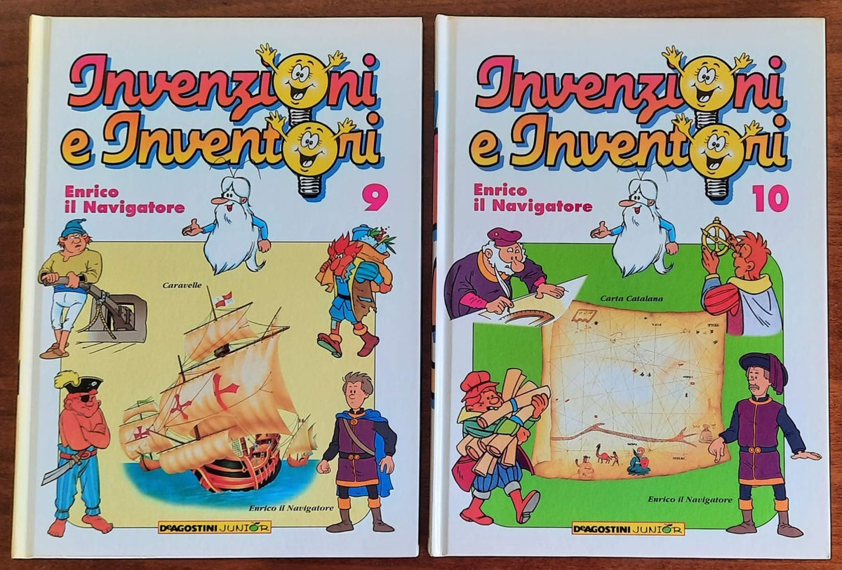Enrico il Navigatore - De Agostini Junior - 1996 - Libreria Biellese