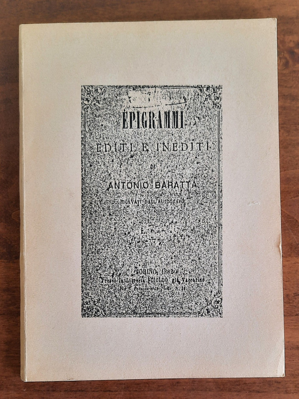 Epigrammi editi e inediti - Libreria Biellese