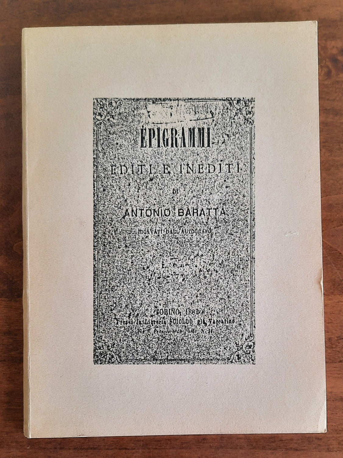 Epigrammi editi e inediti - Libreria Biellese