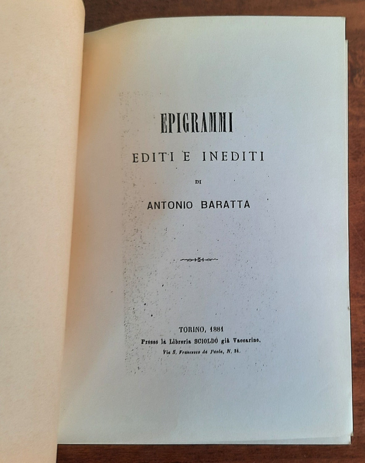 Epigrammi editi e inediti - Libreria Biellese