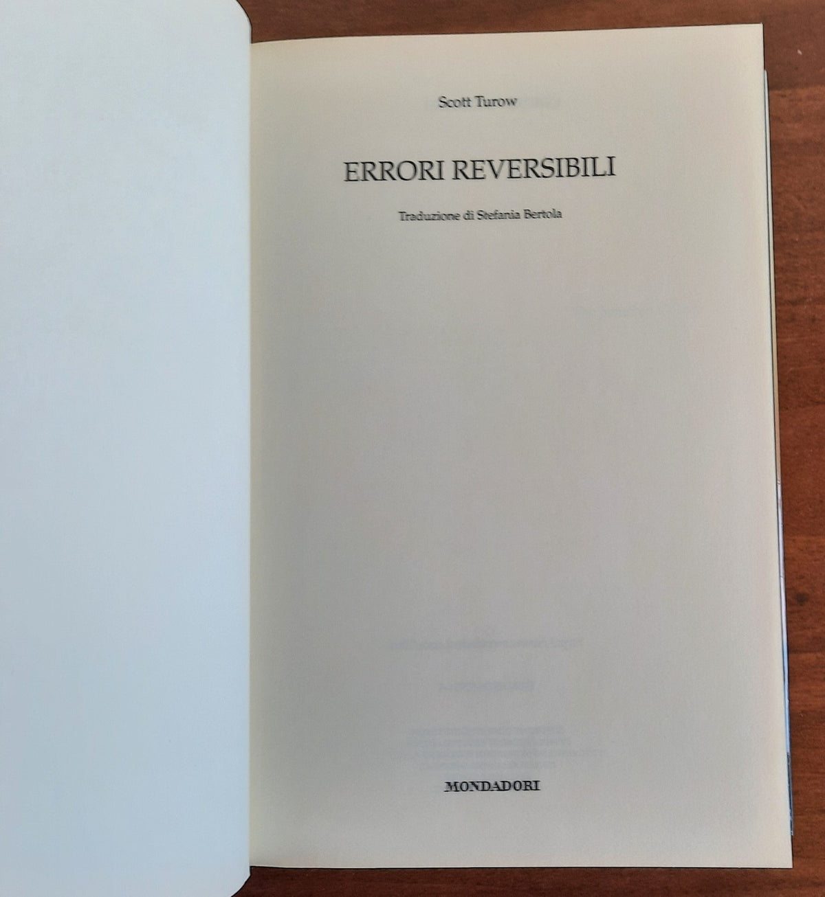 Errori reversibili - Libreria Biellese