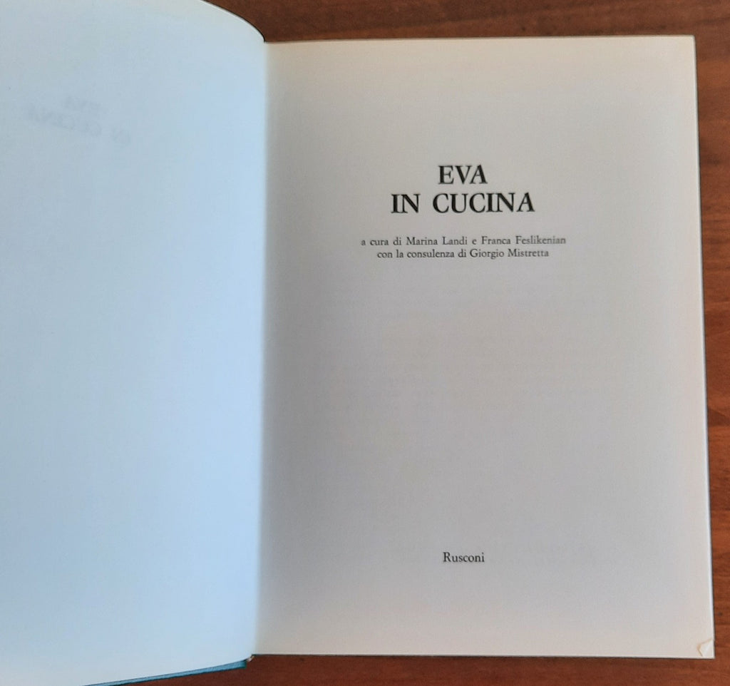 Eva in cucina - Libreria Biellese