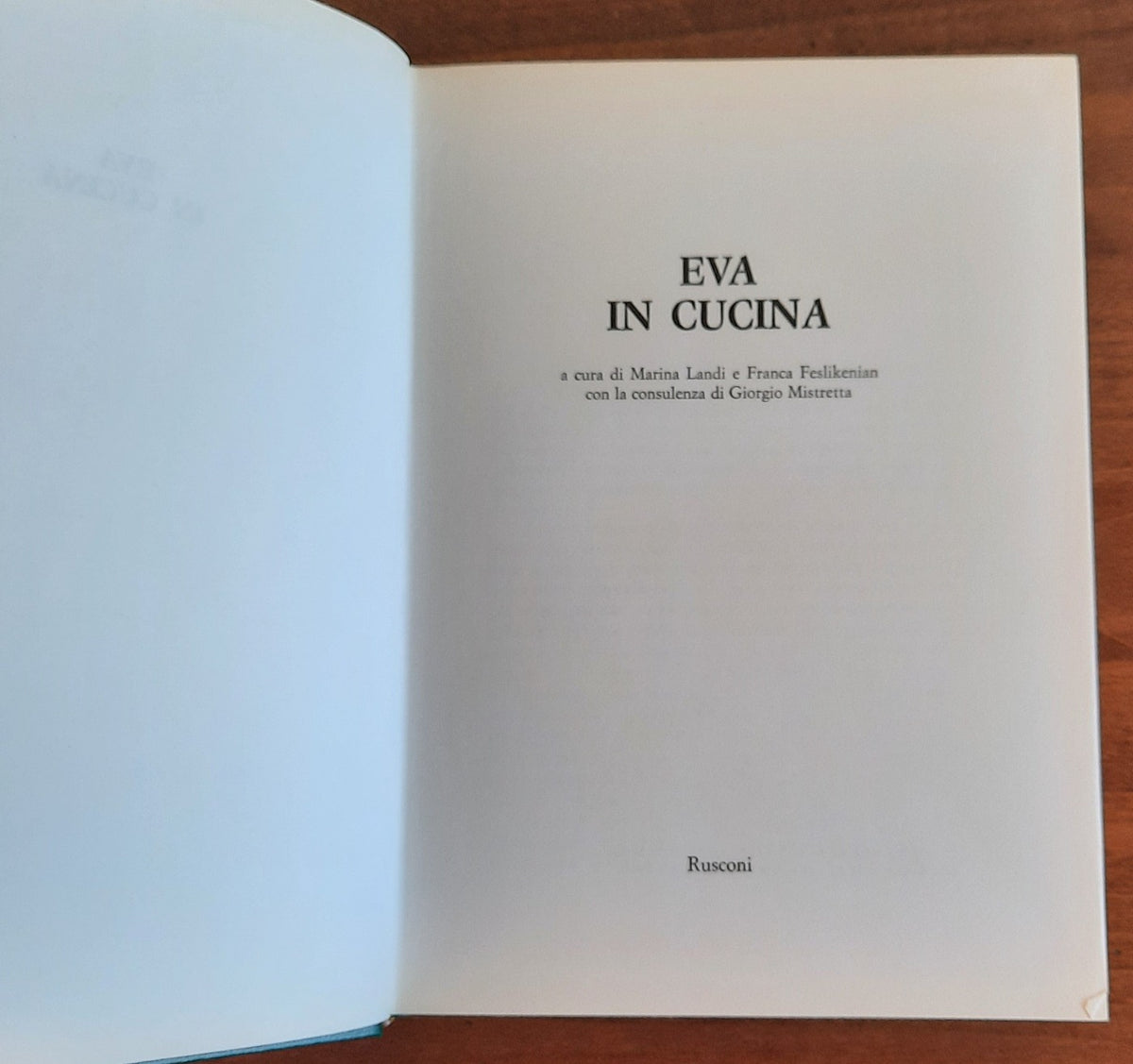 Eva in cucina - Libreria Biellese