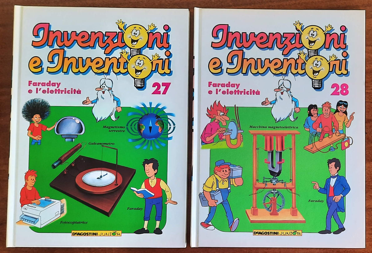 Faraday e l’elettricità - De Agostini Junior - 1996 - Libreria Biellese