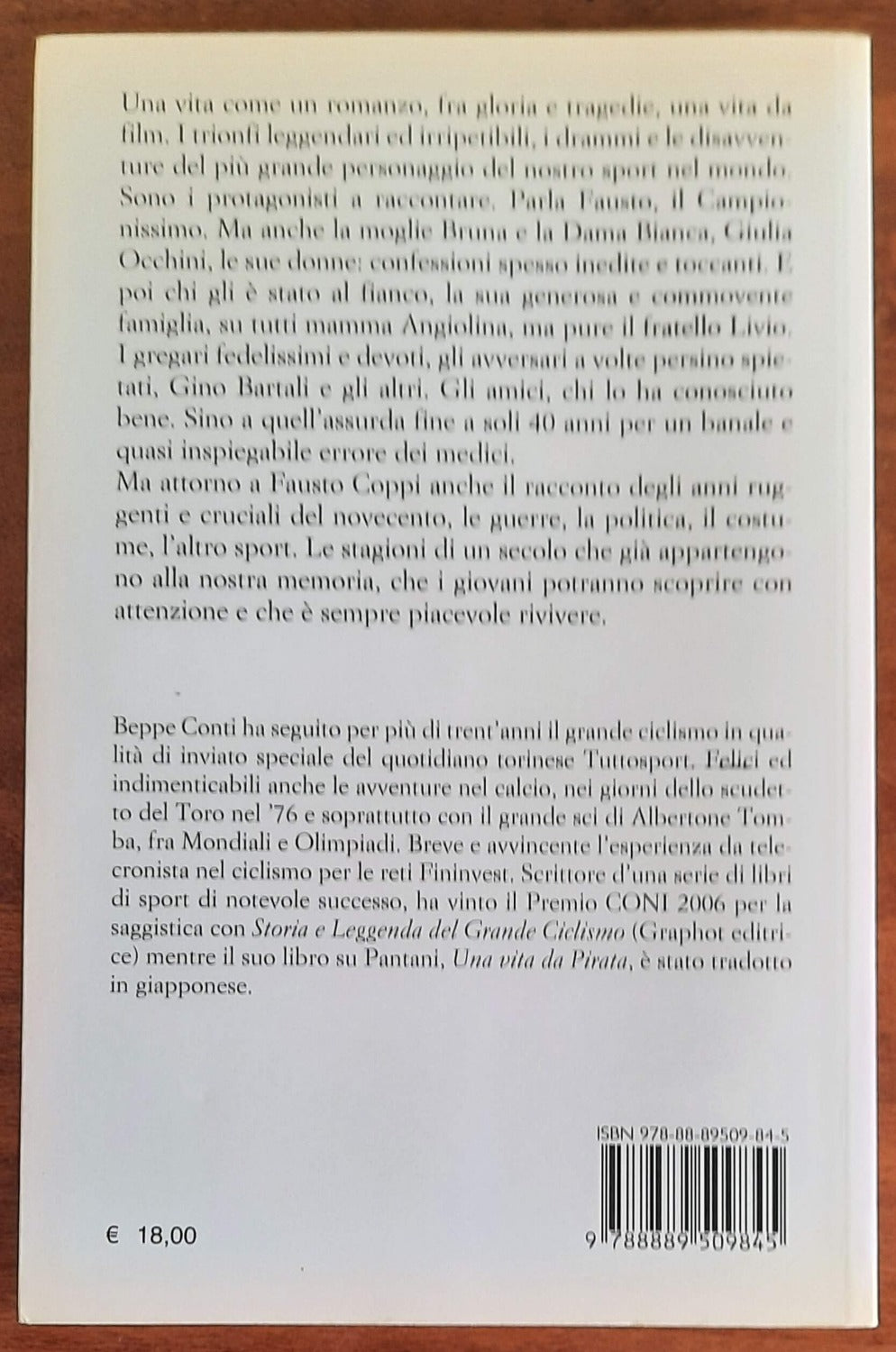 Fausto Coppi. Il romanzo di una vita, trionfi e lacrime - Libreria Biellese