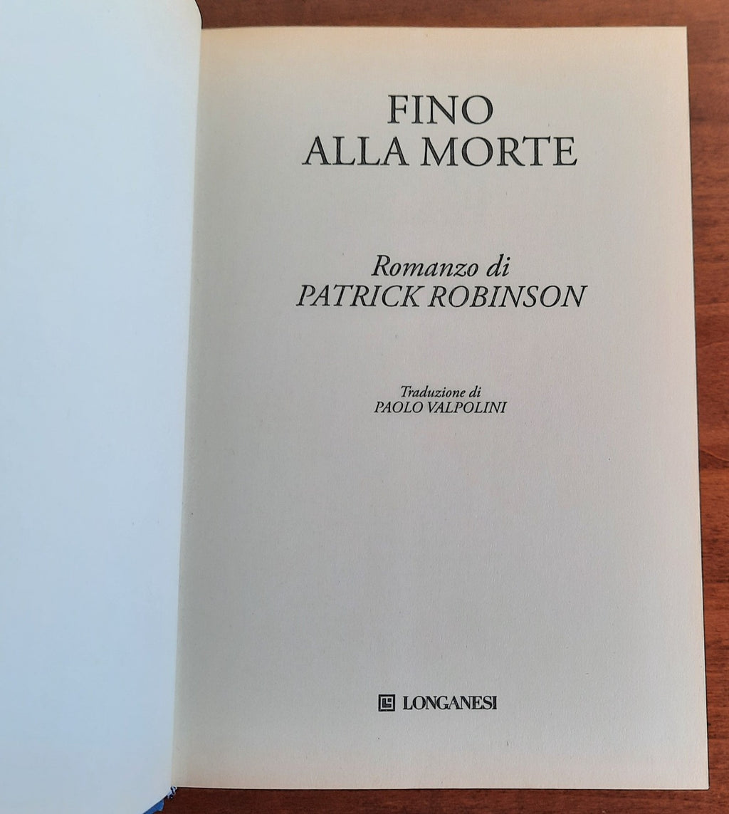 Fino alla morte. L’ultima sfida dell’ammiraglio Morgan - Libreria Biellese