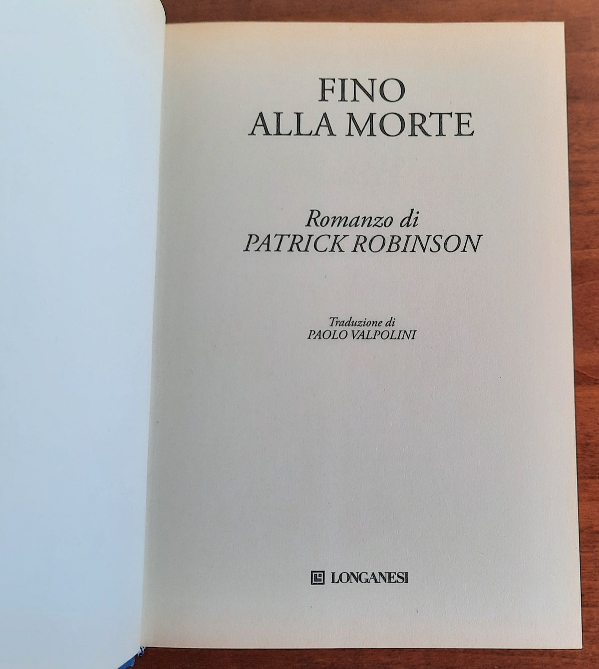 Fino alla morte. L’ultima sfida dell’ammiraglio Morgan - Libreria Biellese