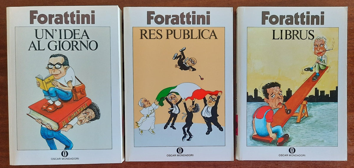 Forattinicon - 3 vol . Un’idea al giorno - Librus - Res Publica - Libreria Biellese