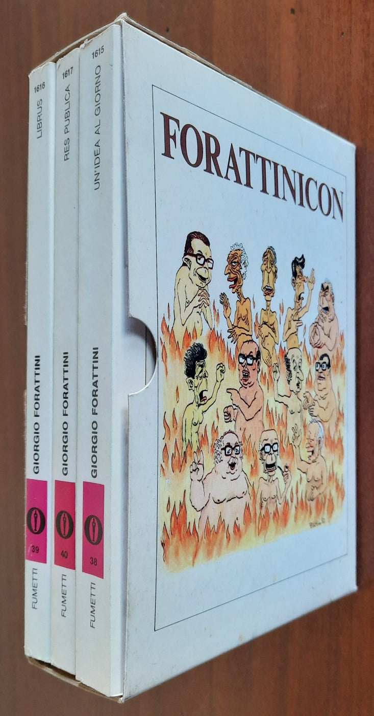 Forattinicon - 3 vol . Un’idea al giorno - Librus - Res Publica - Libreria Biellese