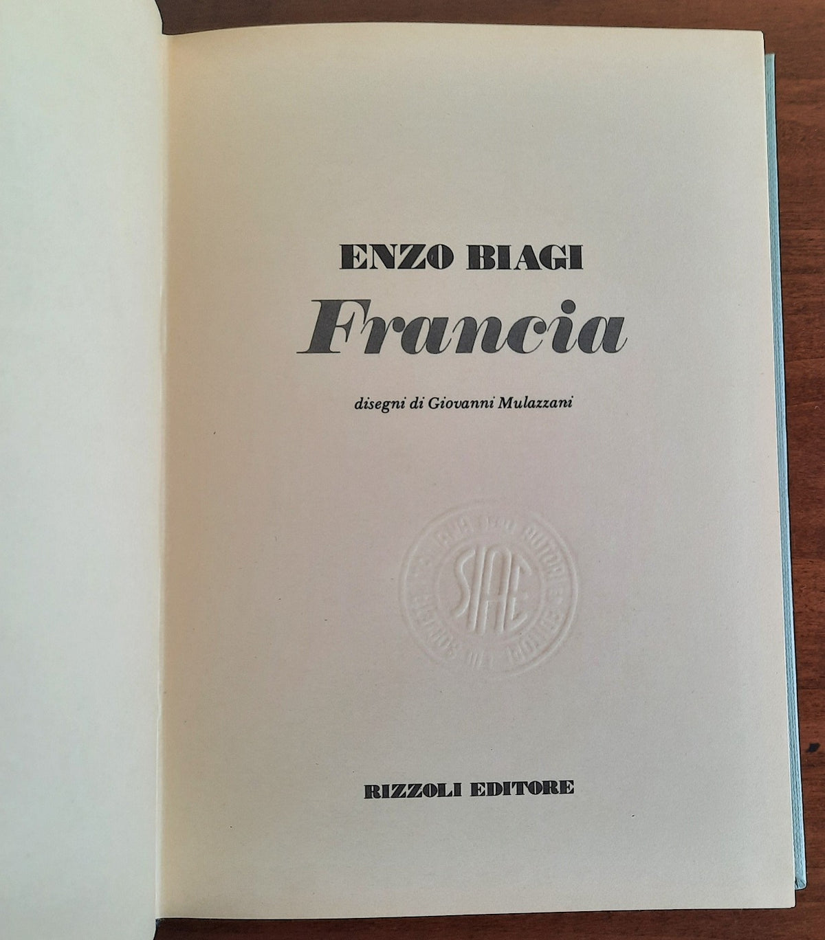 Francia - Enzo Biagi - Libreria Biellese