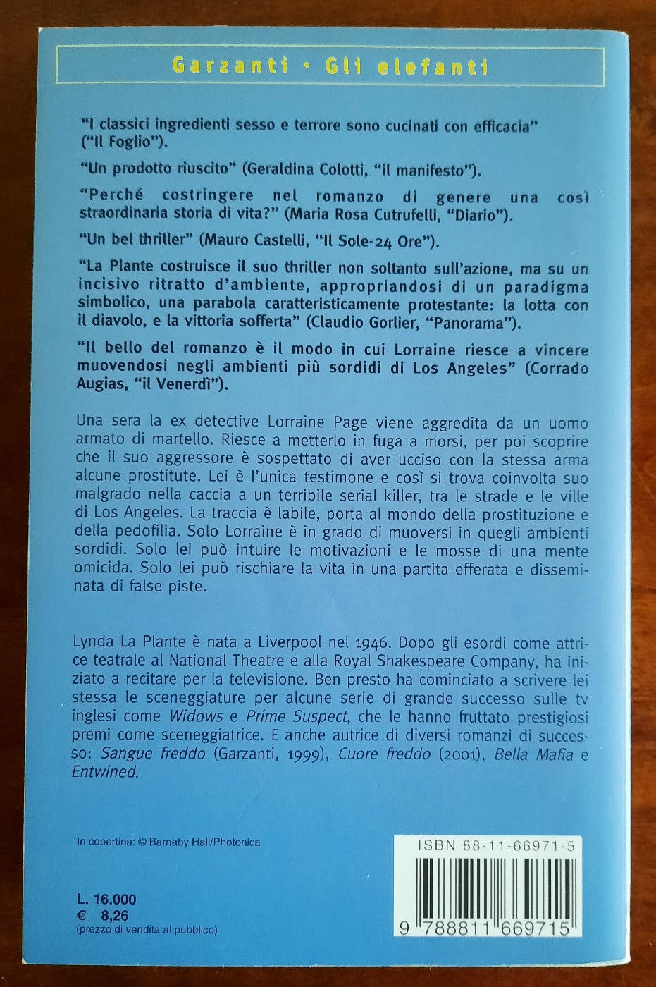 Fredda determinazione - Lynda La Plante - Libreria Biellese